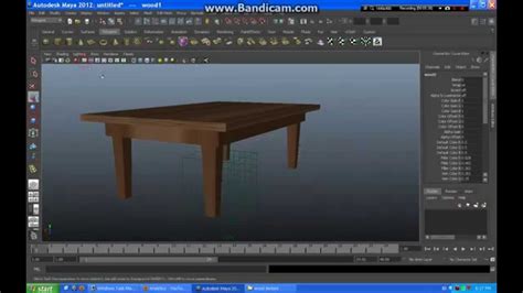 tabla maya|HOW TO MODEL A TABLE IN MAYA 